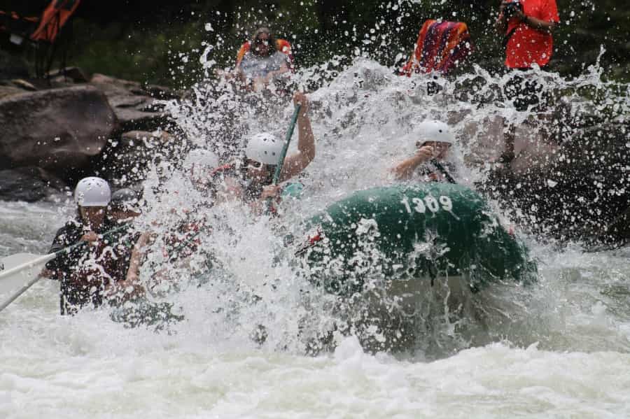 The River Usk has great whitewater rafting through autumn and winter (Julie Thornton/Unsplash)
