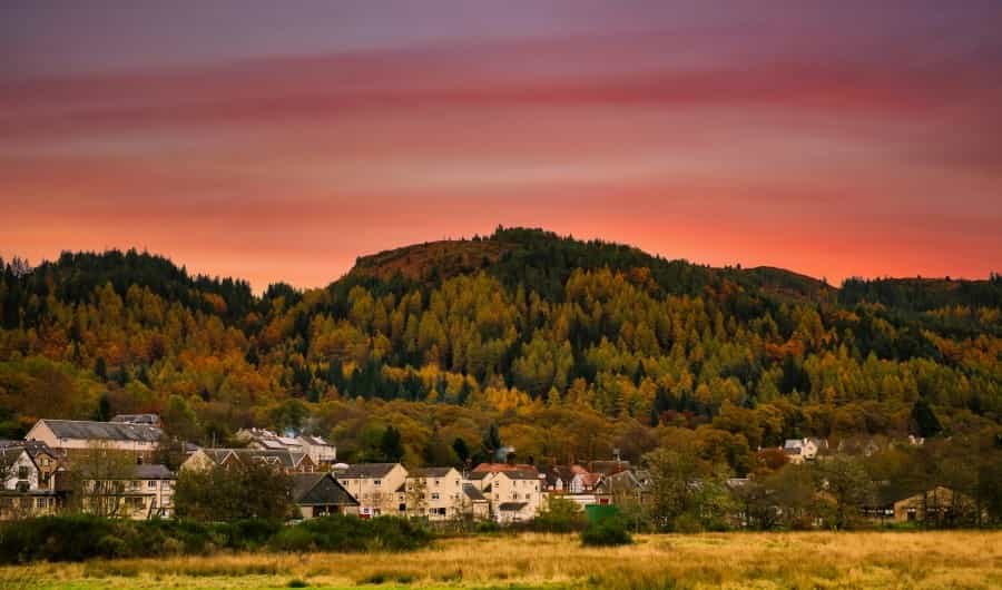 Aberfoyle, Scotland’s gravel biking hub (Abhishek Banik/Unsplash)