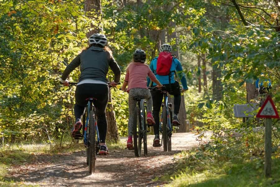Family cycling (Sabinevanerp/Pixabay)