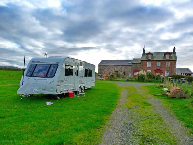 Pitches on a farm in the Lake District