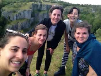 At Cheddar Gorge