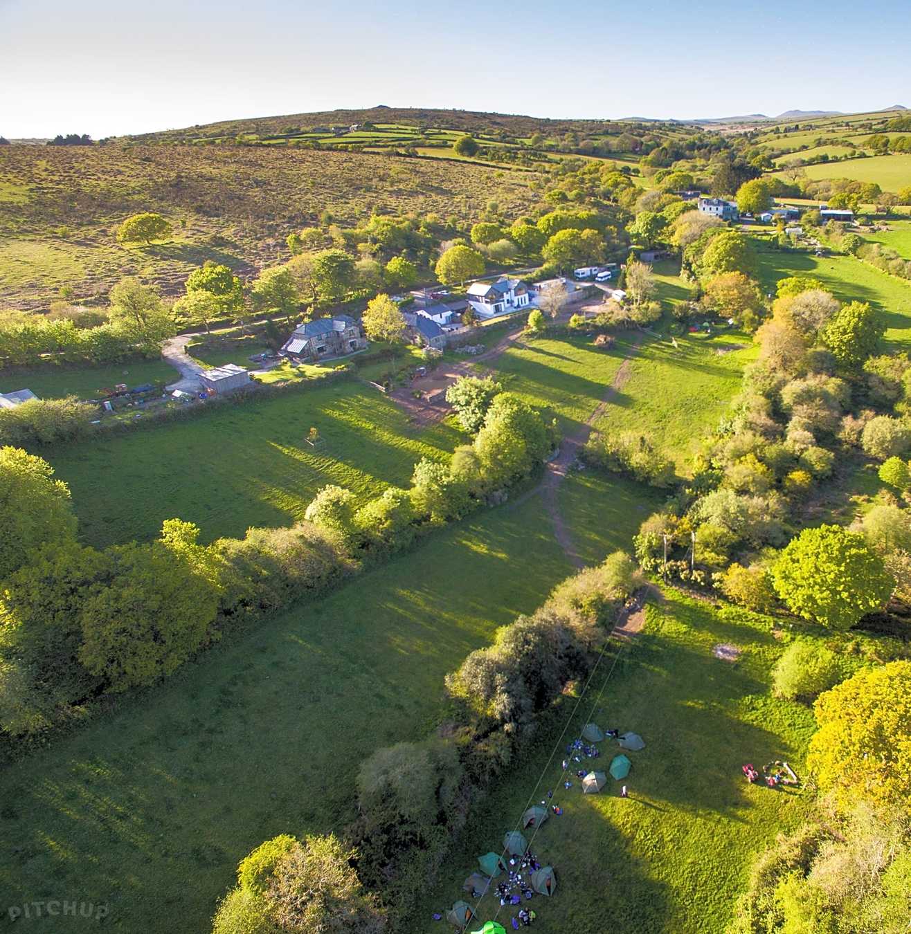 Surround yourself with lovely scenery at Bodmin Moor Camping