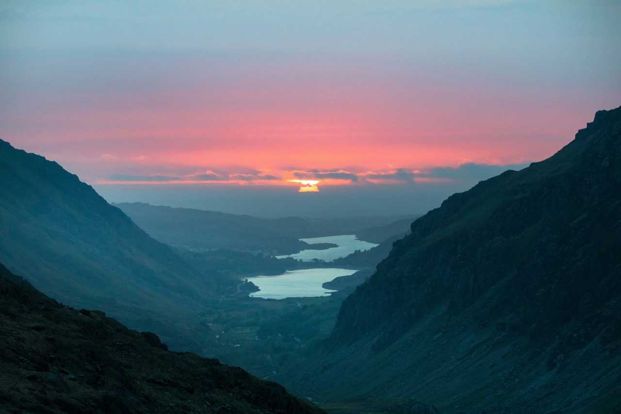Sunset from the top of Pen y Pass (Neil Mark Thomas/Unsplash)