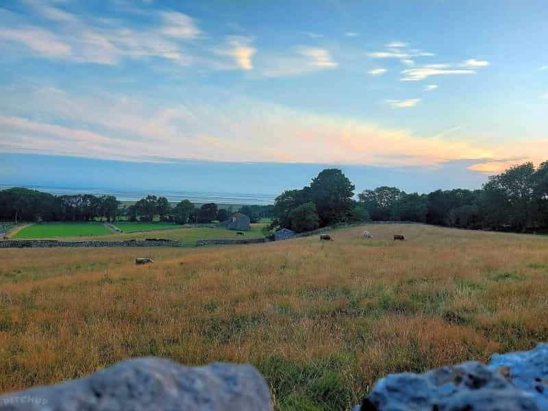 Coastal camping in northern Lancashire