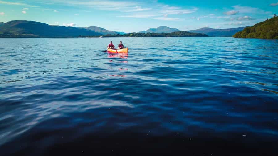 Out for a paddle on Loch Lomond (Johnny Briggs/Unsplash)