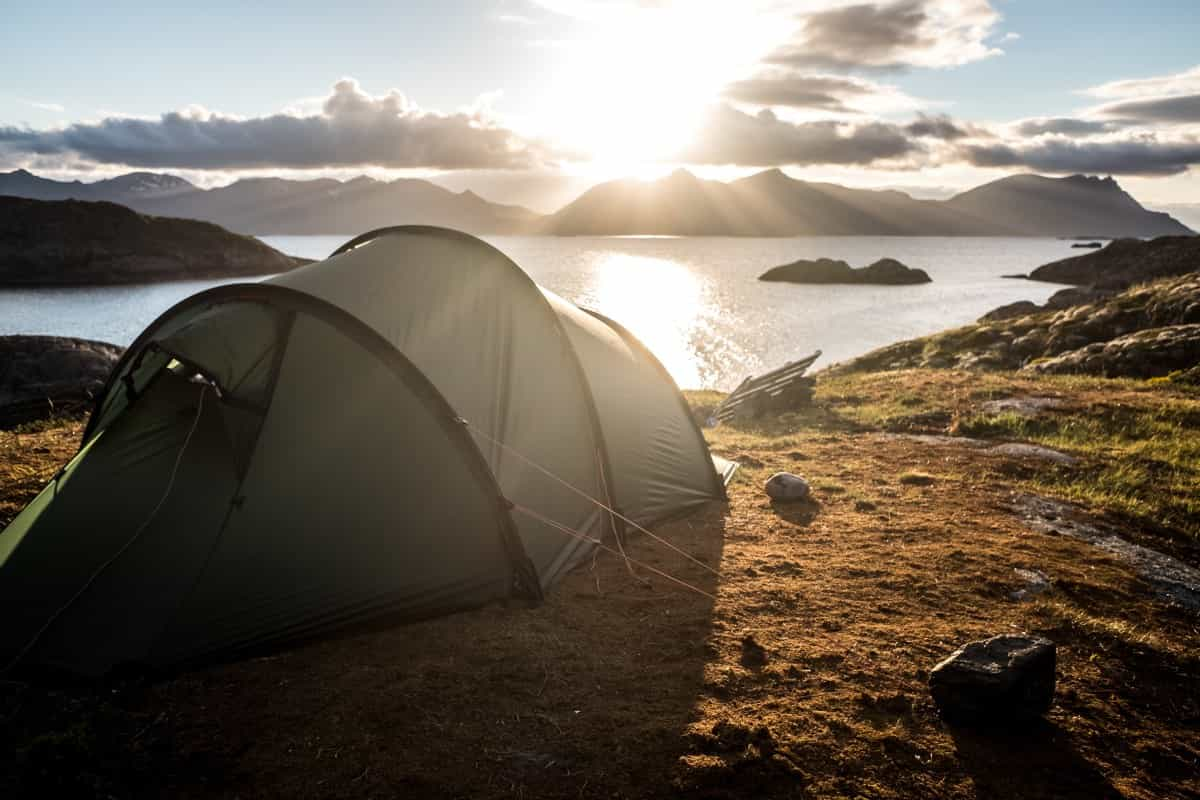 Wild camping allows you to immerse yourself fully in nature (Daan Weijers / Unsplash)