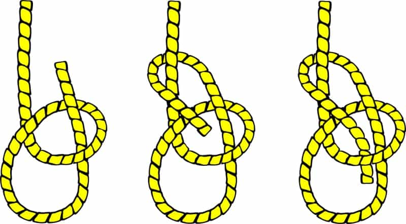 How to tie a bowline knot (Pixabay)