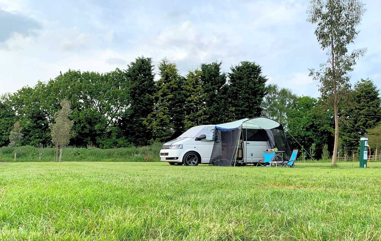 Campervan with electricity