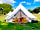 Oak Lodge Glamping: One of the beautiful bell tents (photo added by  on 11/08/2021)