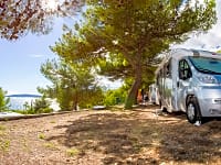 Premium pitch with a sea view Premium pitch with a sea view