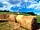 Huntstile Organic Farm: Hay bale jumping!