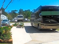 Pull-thru RV pitch Pull-thru RV pitch