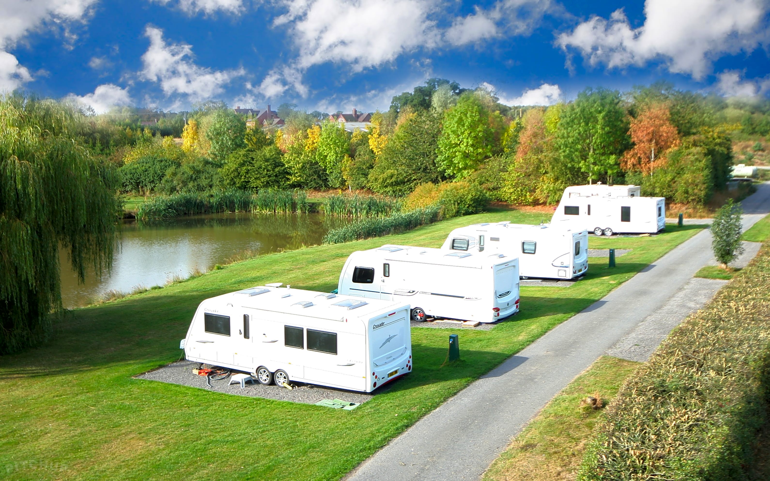 Camping Park Caravan