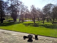 Springtime on site Springtime on site