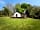 Albion Farm Yurt: Spring view of the yurt