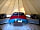 Cornish Valley Outdoors Glamping: Bell tent interior