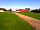 Haw Wood Caravan Park: Winter sun across the site and the facilities block is looking good
