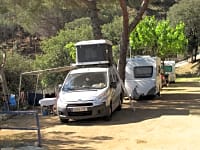 Op zand staplaats , elektriciteit optioneel