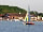 Bosworth Lakeside Lodges: Lake view of the site