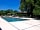 Camping Le Moulin: Pool by the old farmhouse