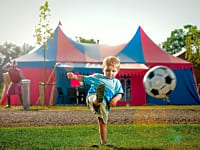 Medieval Pavilion huurtent 3 slaapkamers