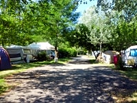 Shaded pitches in the woods Shaded pitches in the woods