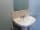 Fron Rafel: hand basin in new shower block