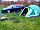 Moss Hagg Farm Campsite: Pitching up at Moss Hagg Farm Campsite. April 2018.