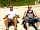 Auchenlarie Holiday Park: Chillin' out on the beach!