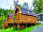 Meadow View Glamping: Side view of all cabins