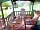 The New Inn: Seating on the deck