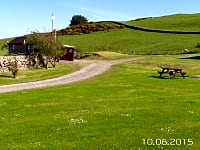 Part of top area for tents and campervans Part of top area for tents and campervans