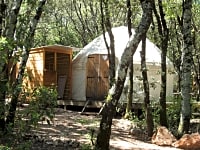 A cosy yurt A cosy yurt