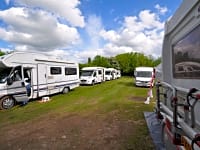 The campervan field The campervan field
