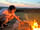 Maple Meadow Camping: Communal firepit
