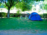 Tucked away in your tent enjoying some privacy Tucked away in your tent enjoying some privacy