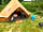 Trapp Fishery Caravan and Camping: Bell tent