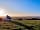 Willow Hill: Sunrise in the top field with views across the Severn Vale