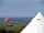 Little Upton Boutique Belltents: Hot air balloon landing