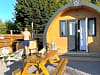 Hunts Court Huts: Our pod!