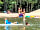 Camping Wedderbergen: Fun at the swimming pond