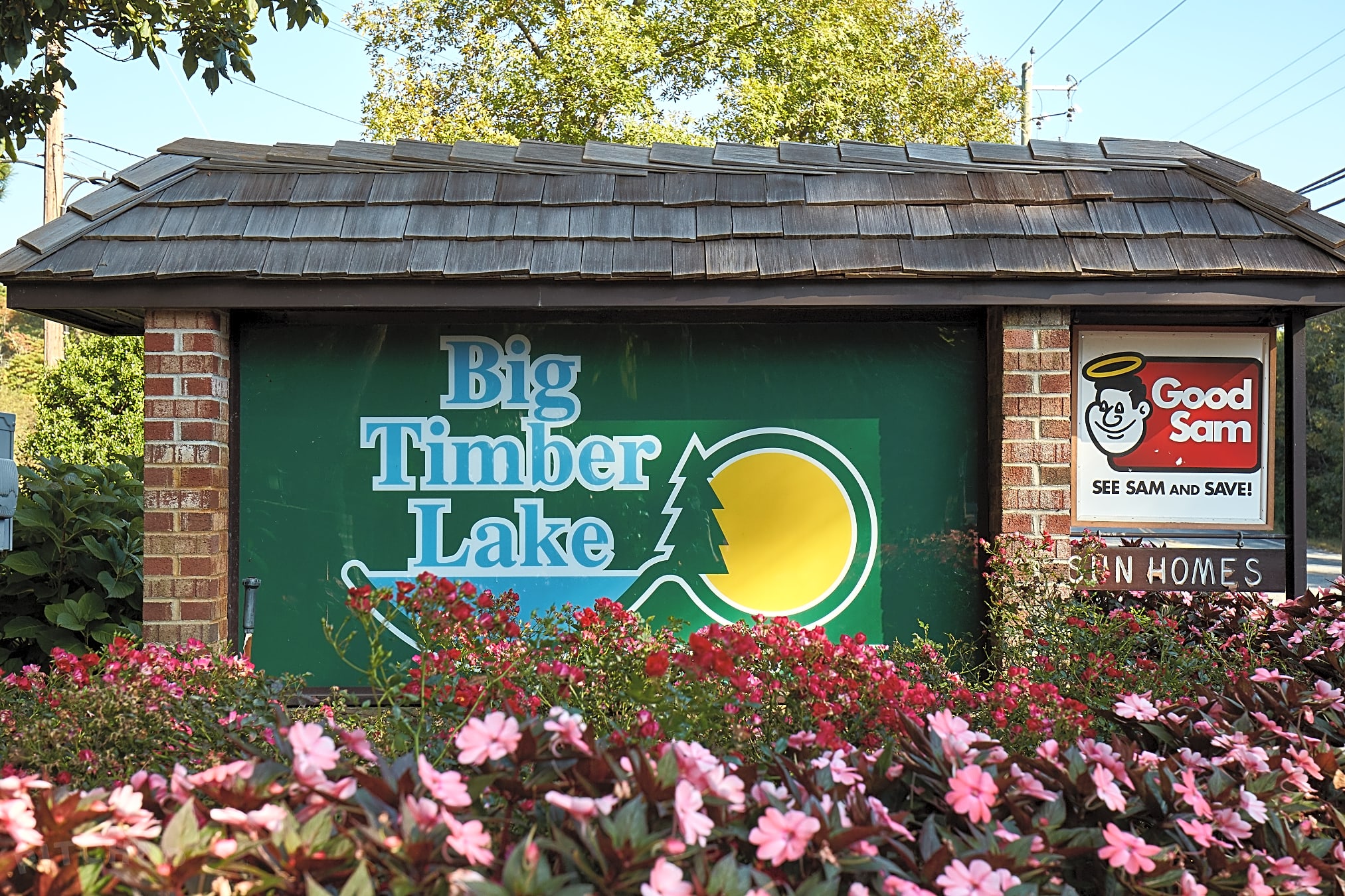 Big outlet timber lake