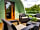 Colemans Cottage Fishery: Relaxing outside the pod