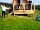 Darnells' Farm Luxury Glamping: The pod and one of the fab games provided by the owners in the honesty hut