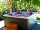 Camping L'Hermitage des 4 Saisons: Bubble away in our hot tub