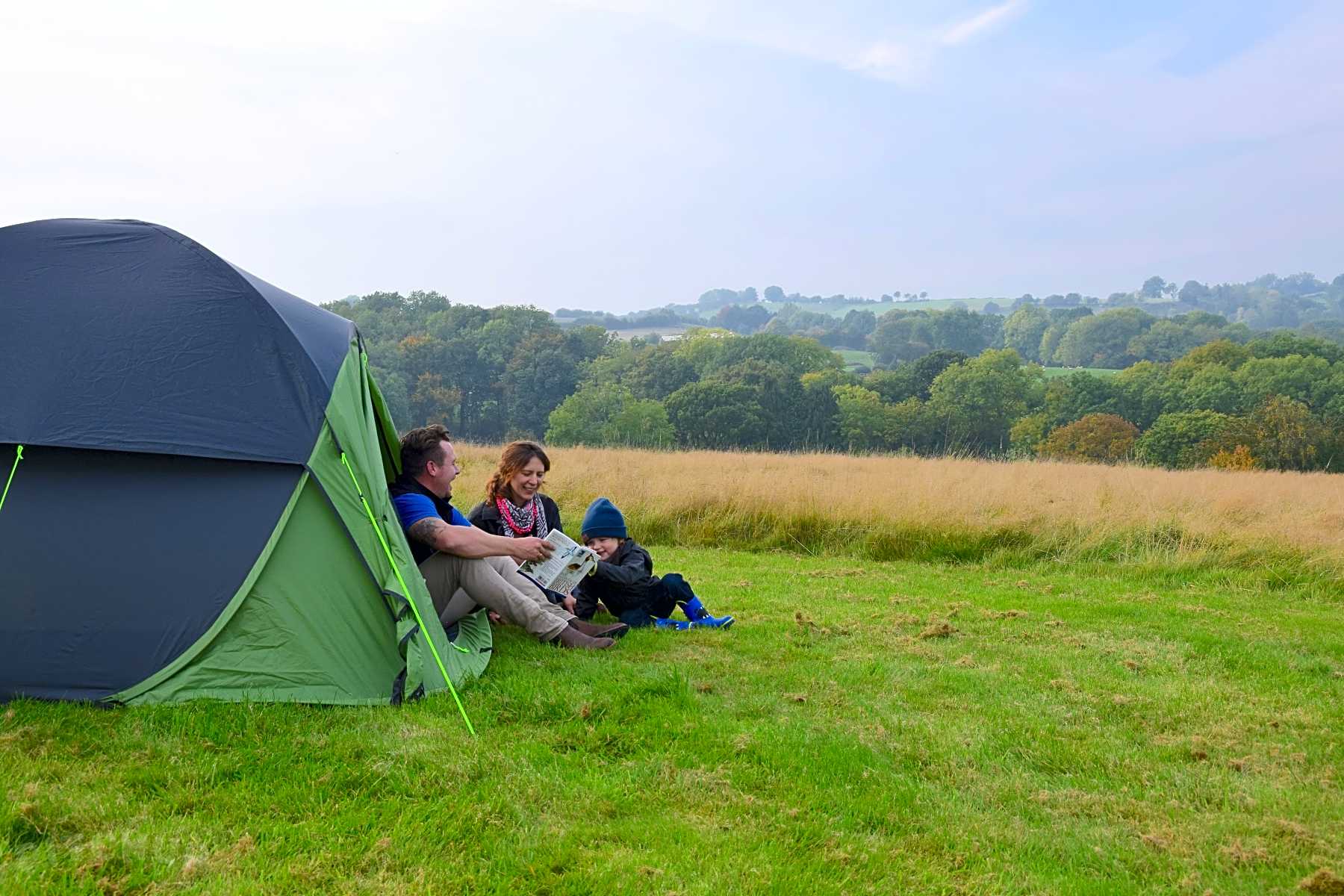 Camping Park Caravan