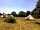 Oak Lodge Glamping: Looking up the hill to the top of site