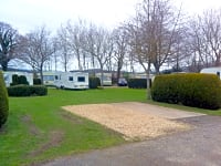 Touring pitches with gravel and grass Touring pitches with gravel and grass