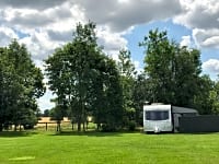 Spacious and level pitches Spacious and level pitches