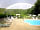 Camping Le Bois du Coderc: Rainbow across the swimming pool